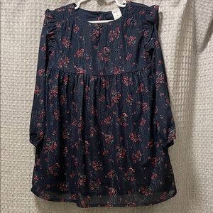 OshKosh B'gosh Navy Floral Dress
